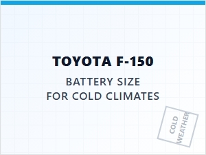 Understanding Toyota F-150 Cold Climate Battery Specs